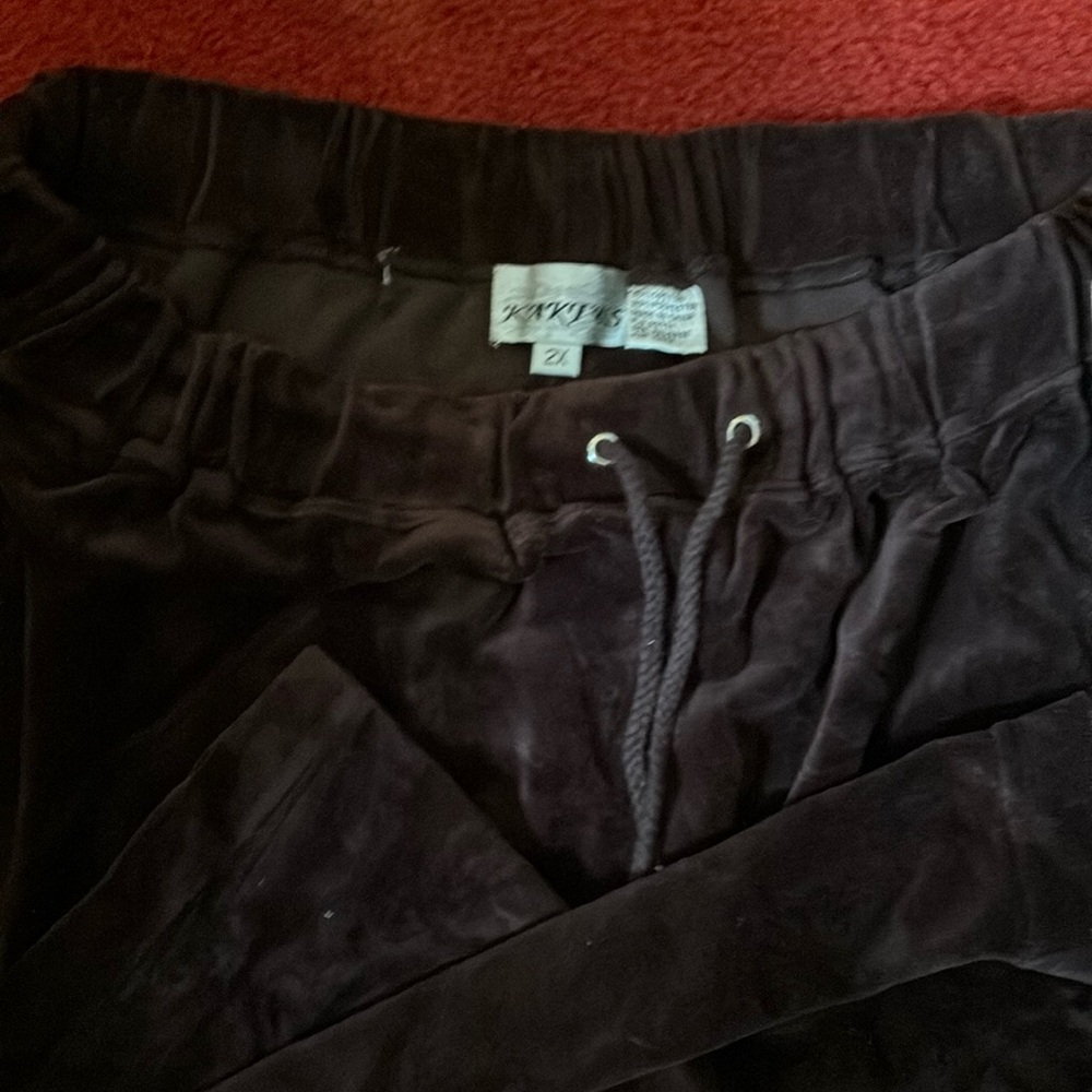 Sweatpants 2X very soft material Brown